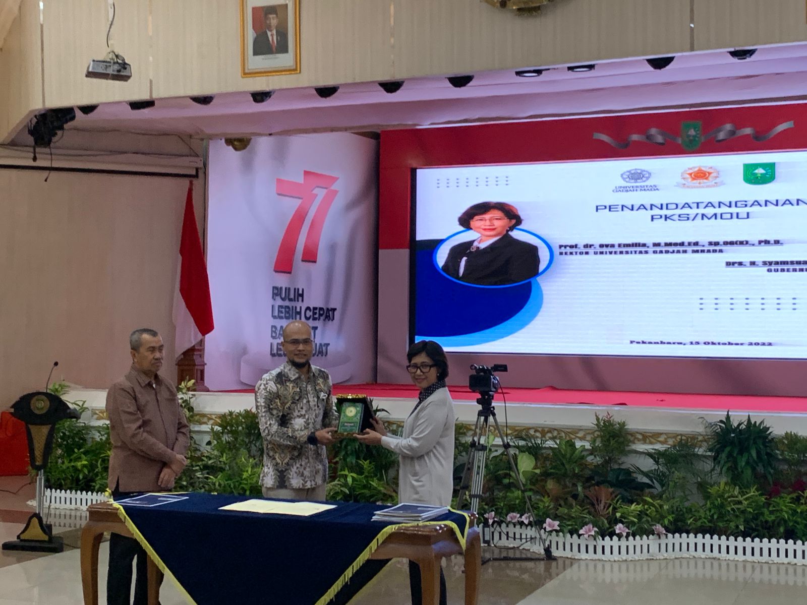 MOU dengan UGM