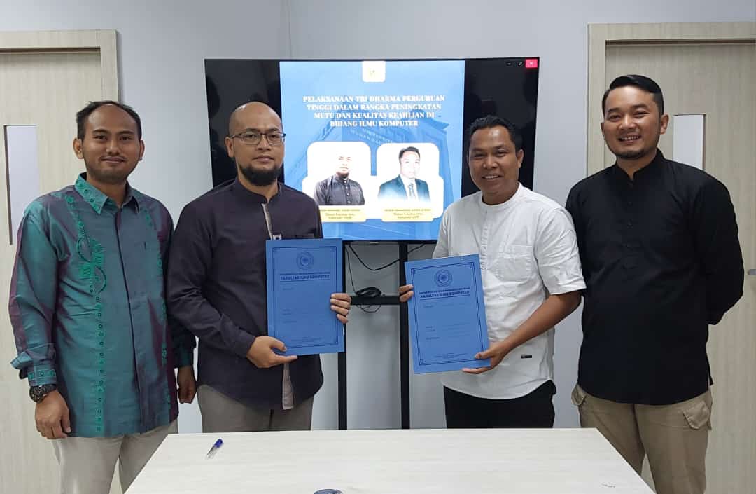 MOU dengan FASILKOM Universitas Pasir Pangaraian